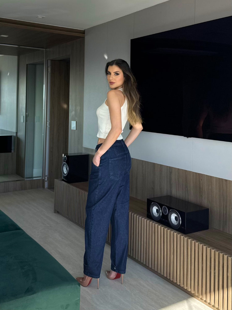 Calça Jeans Wide Balloon