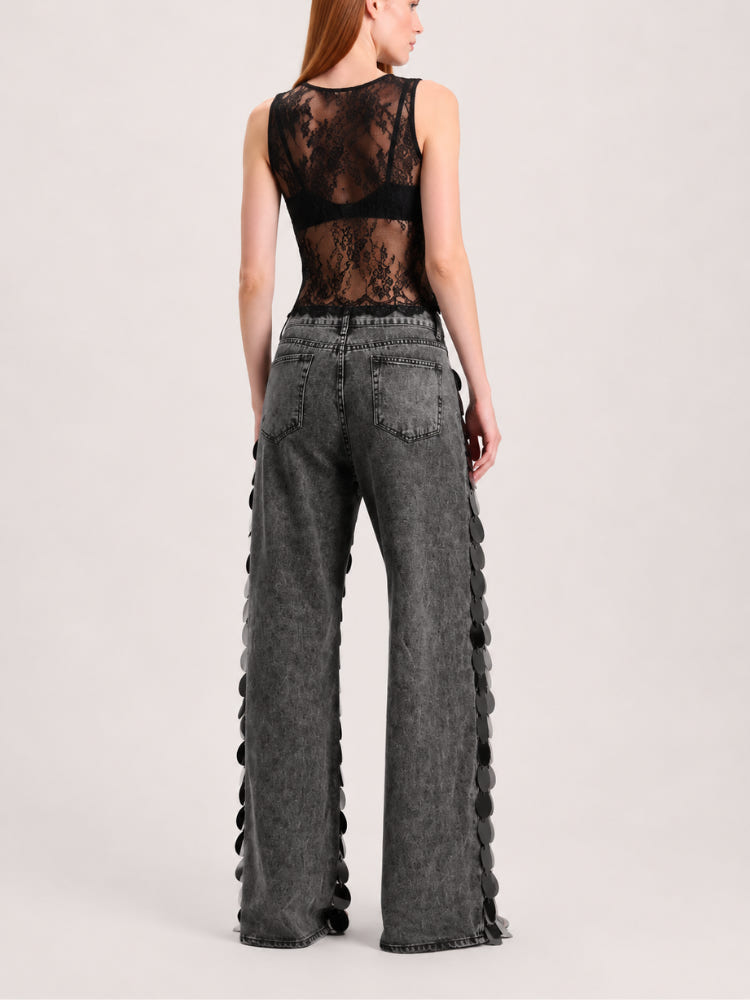 Calça Wide Leg Renaissense