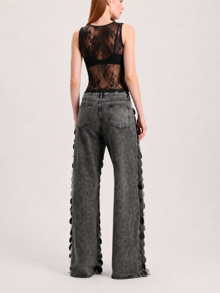 Calça Wide Leg Renaissense