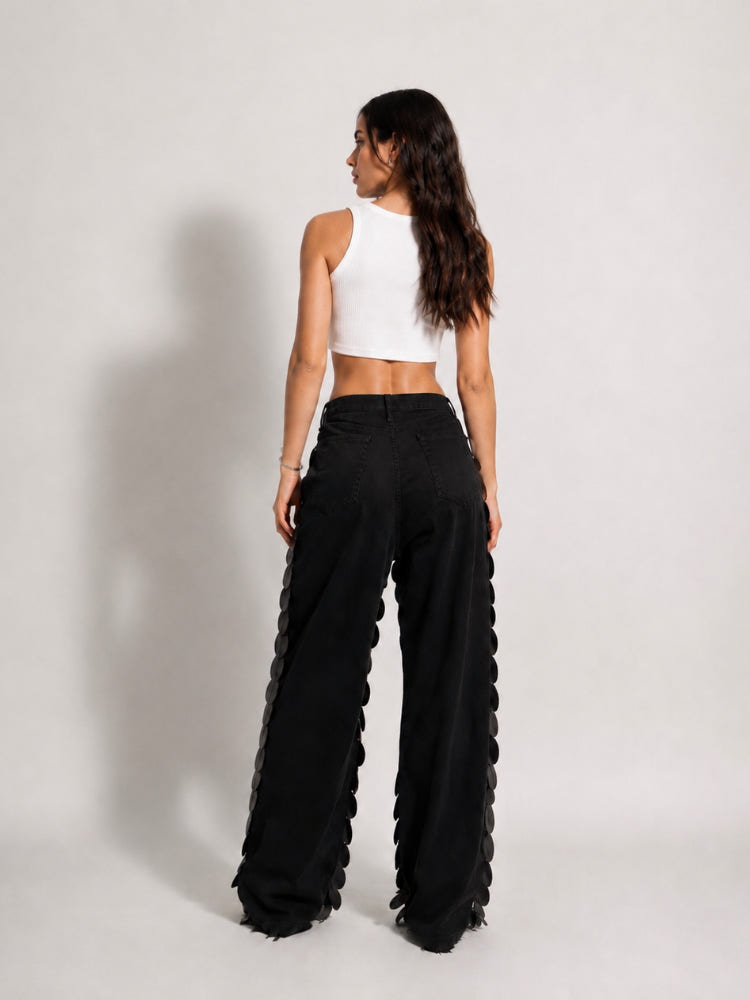 Calça Wide Leg Renaissense