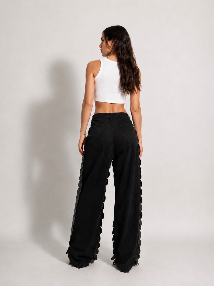 Calça Wide Leg Renaissense