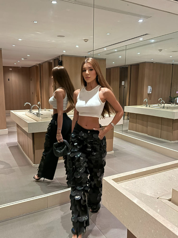 Calça Wide Leg Renaissense