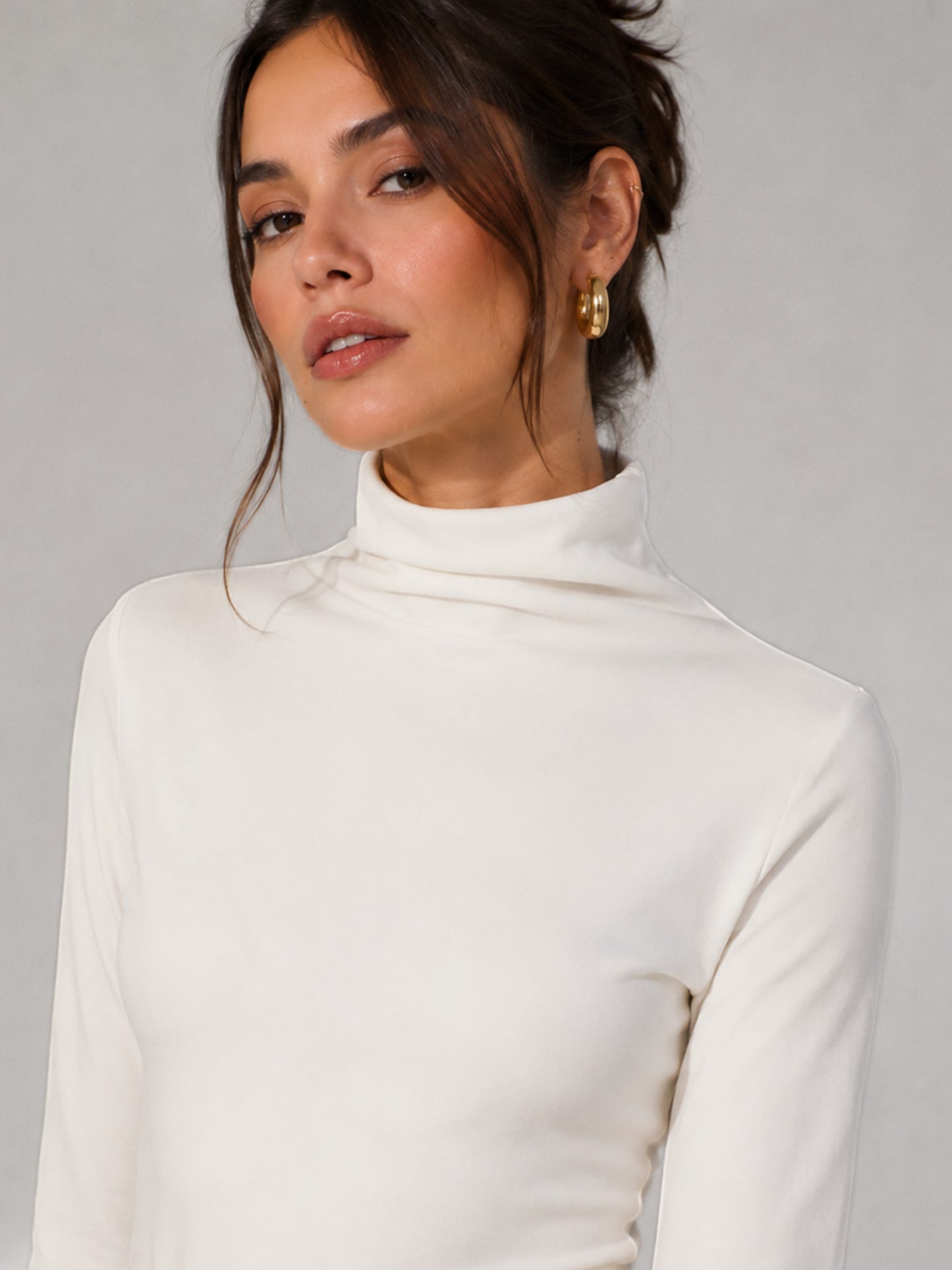 Blusa Manga Longa Malha Comfy