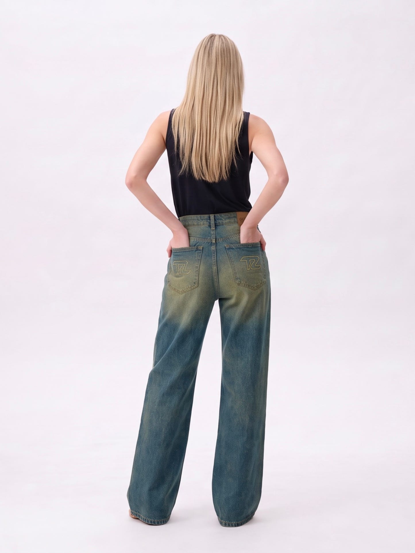 Calça Wide Leg Montblanc
