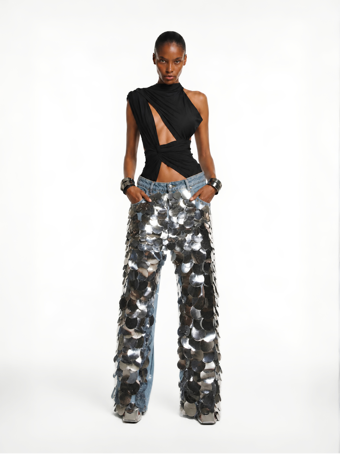 Calça Wide Leg Renaissense