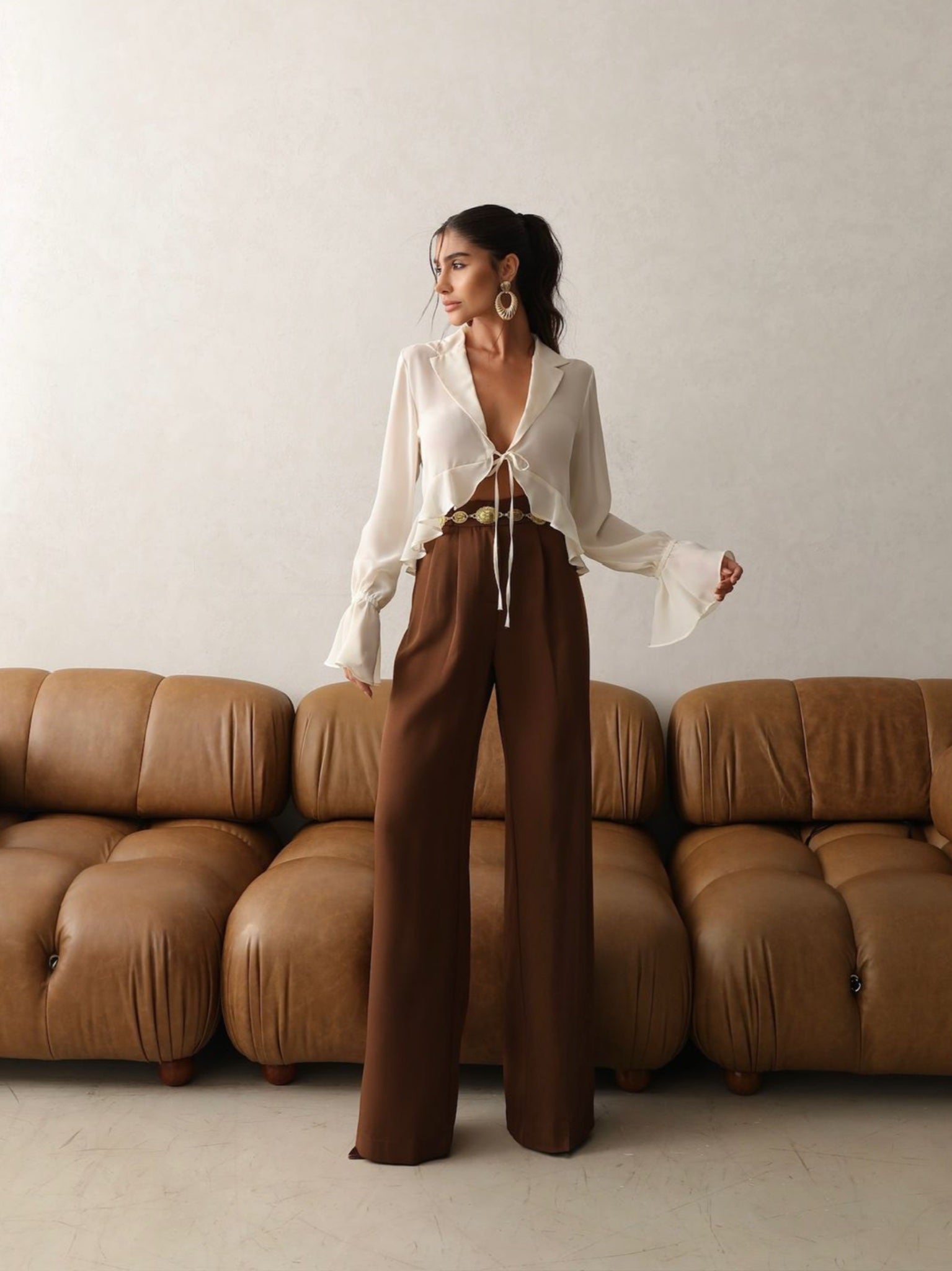 Calça Alfaiataria Pregas 1