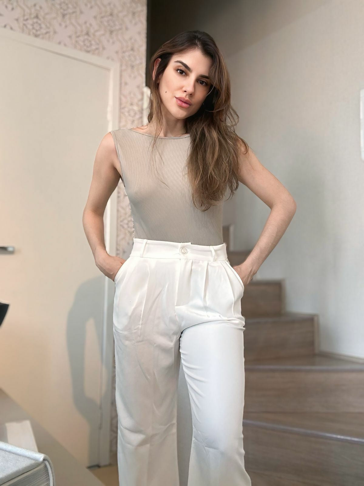 Calça Alfaiataria Pregas 3