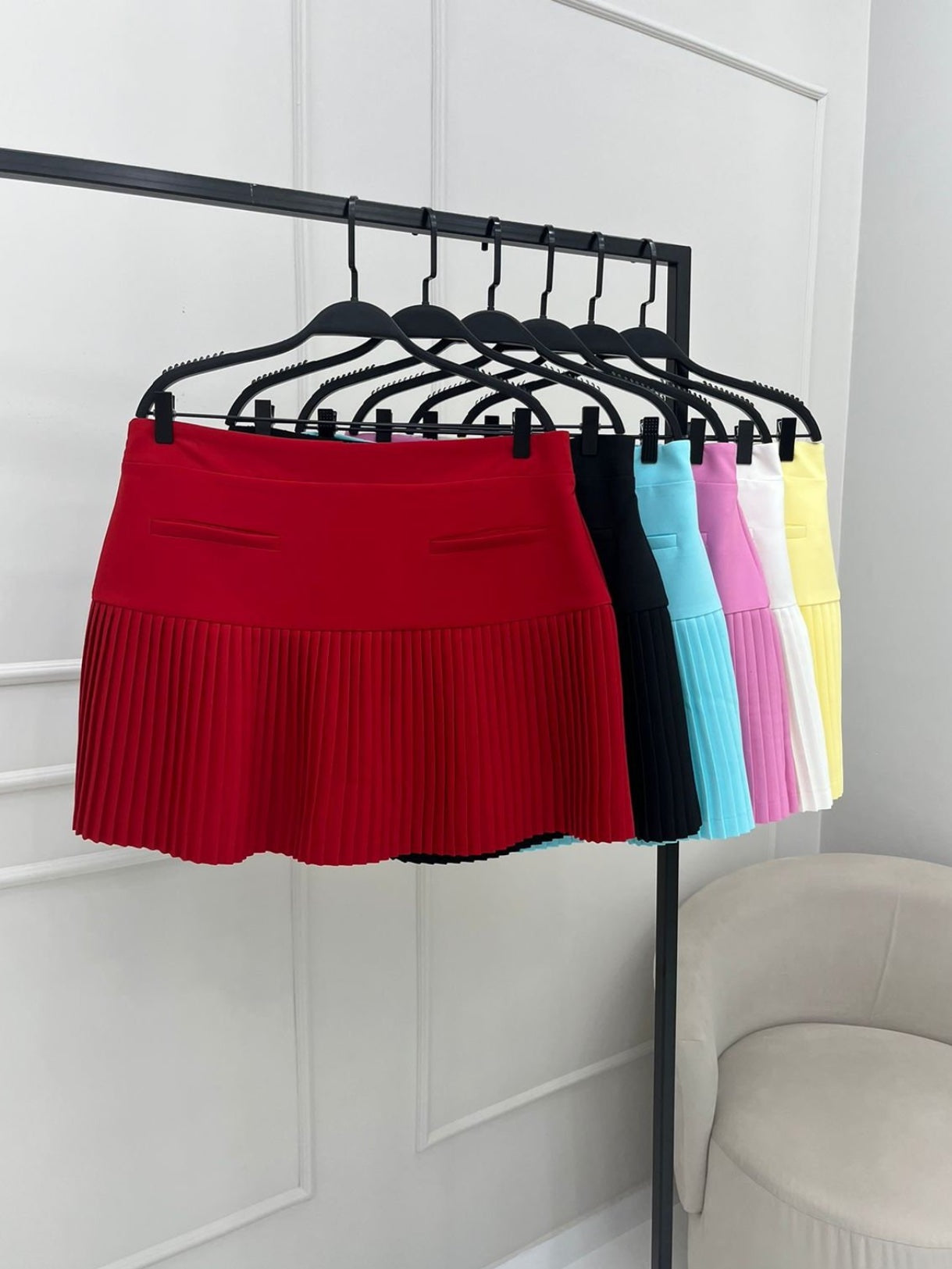 Short Saia Plissado Melissa 3